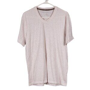 Sun Stone TShirt M Mens Speckled Basics Short Sleeve Tan Repreve Cotton Blend